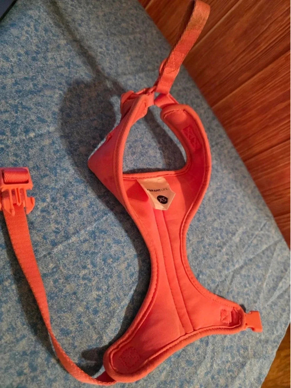 Vibrant Life Coral Pink Padd Comfort Dog Harness Size XS Extra Small Adjustable